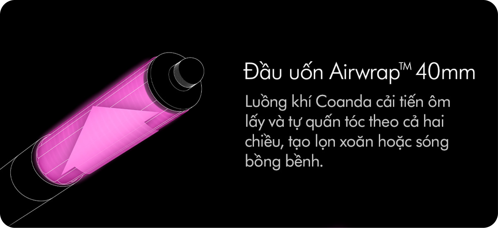Đầu uốn Airwrap 40mm