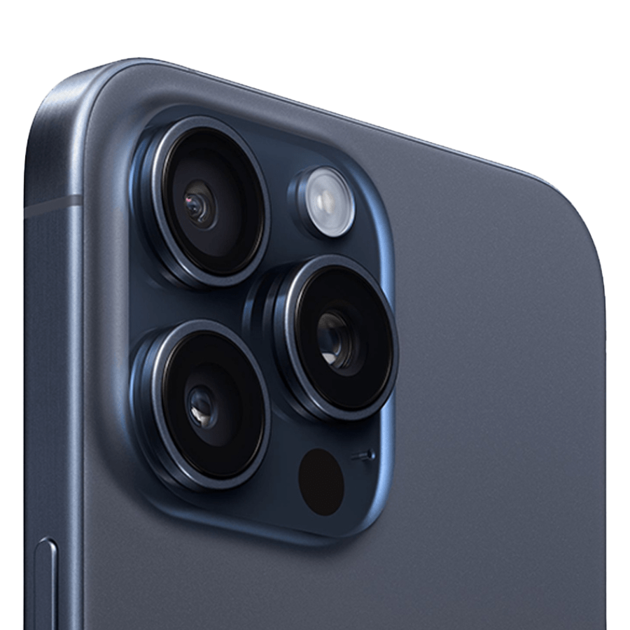 Iphone 15 Pro Titan Xanh và bộ camera