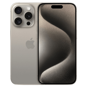 Iphone 15 Promax Titan Tự nhiên mặt trước và mặt sau
