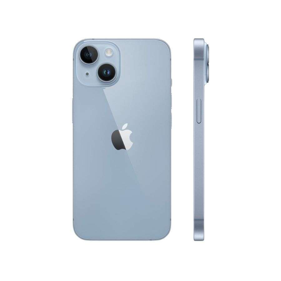 Iphone 14 Plus xanh mặt sau và cạnh viền