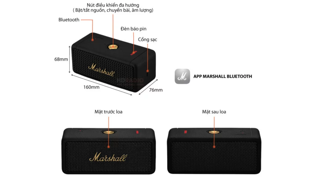 LOA BLUETOOTH MARSHALL EMBERTON 2