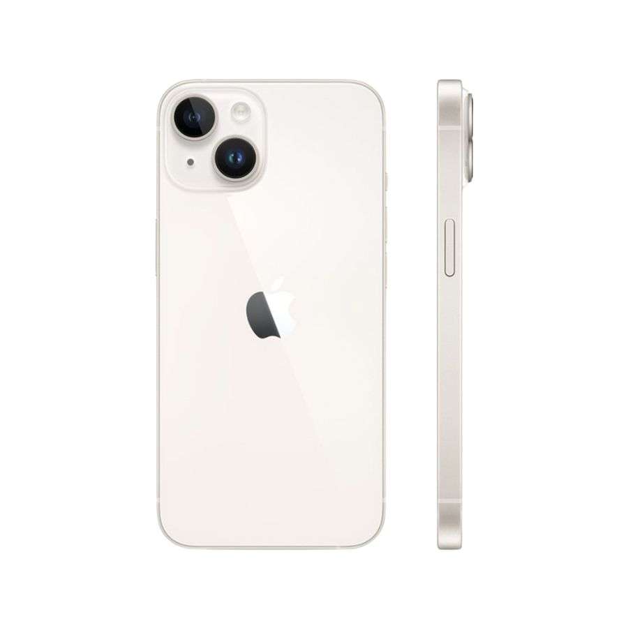 Iphone 14 Plus trắng mặt sau và cạnh viền