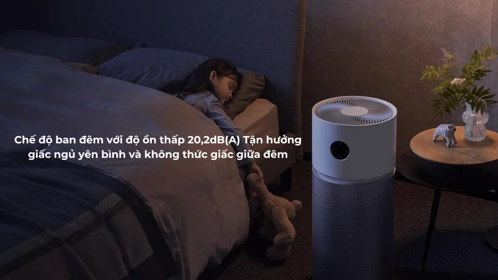 Máy lọc không khí Xiaomi Elite lọc chế độ ban đêm