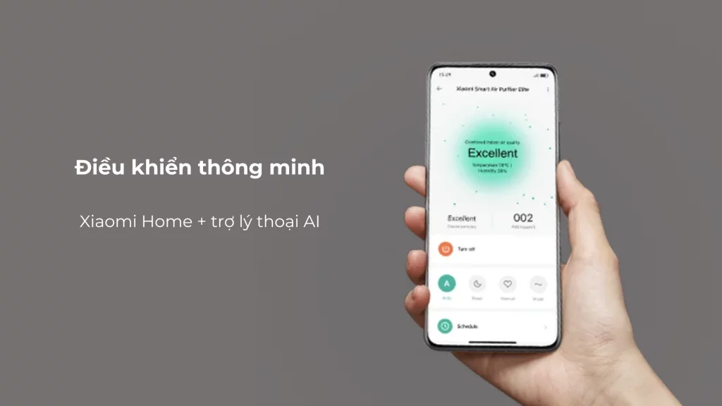 App mi điều khiển thông minh Xiaomi