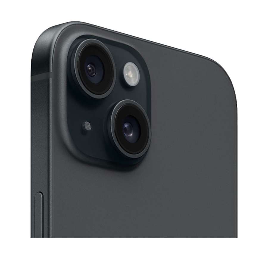 Iphone 15 đen và bộ camera