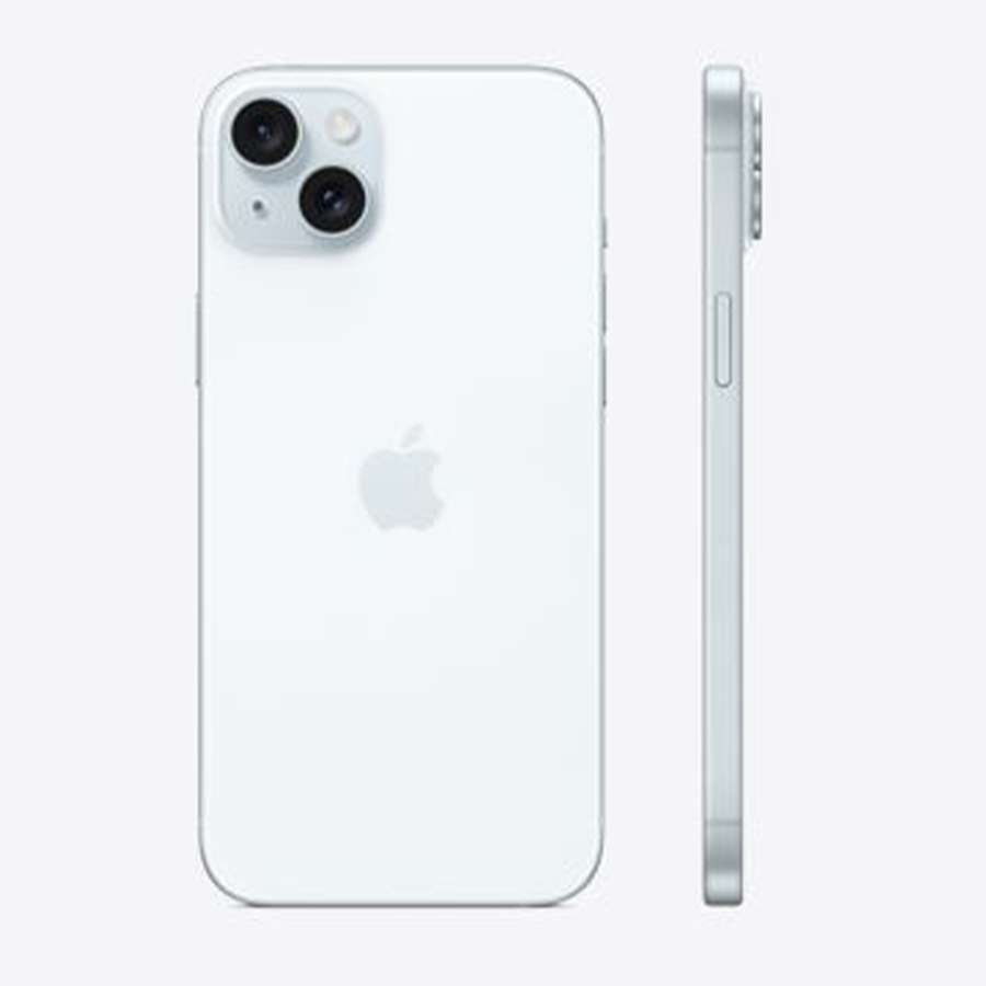 Iphone 15 Plus xanh dương mặt sau và cạnh viền