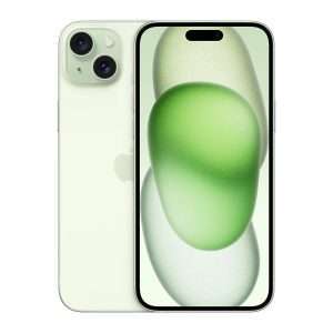 Iphone 15 Plus xanh lá mặt trước và mặt sau