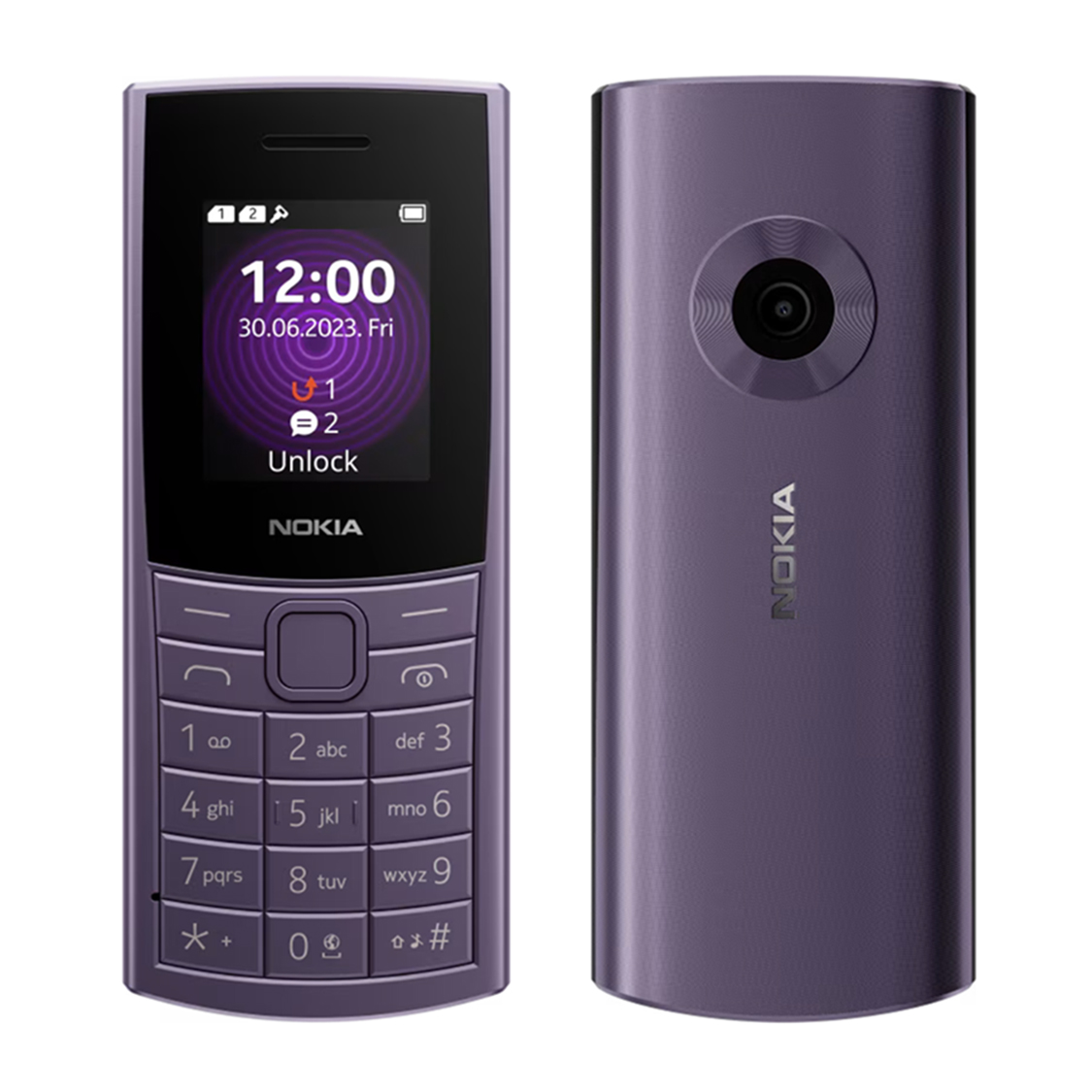 Nokia 110 4G Pro Màn hình IPS hiển tànhị rõ ràng và sắc nét. Thiết kế nhỏ gọn với độ bền tiêu chuẩn Châu Âu