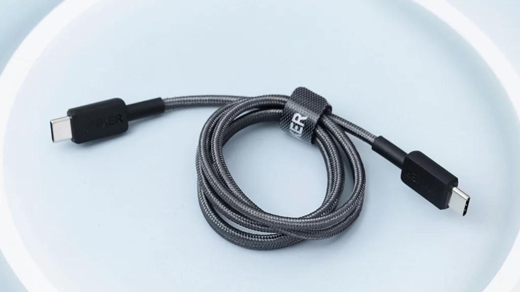 Cáp sạc Type C to C Anker 322 (0,9m) có chiều dài 0.9m