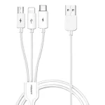 Cáp sạc đa năng 3in1 Pisen (LightningType-CMicro USB) - Homepage