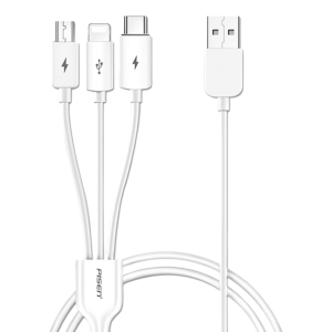 Cáp sạc đa năng 3in1 Pisen (LightningType-CMicro USB) - Homepage