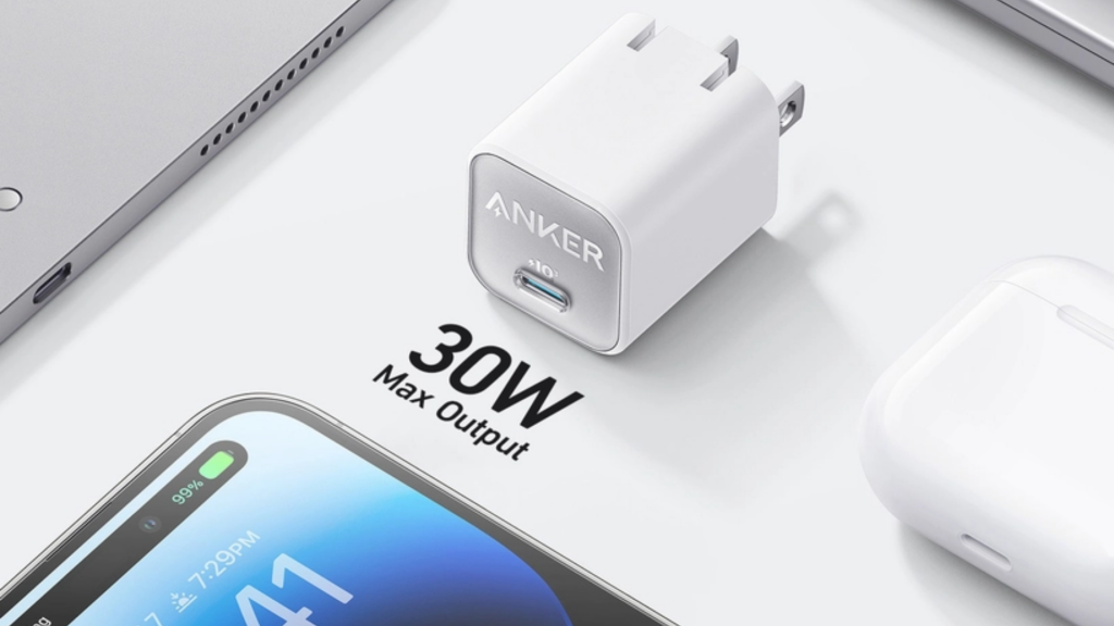 Củ sạc nhanh Type C Anker 511 Nano 3 công suất sạc tối đa 30W