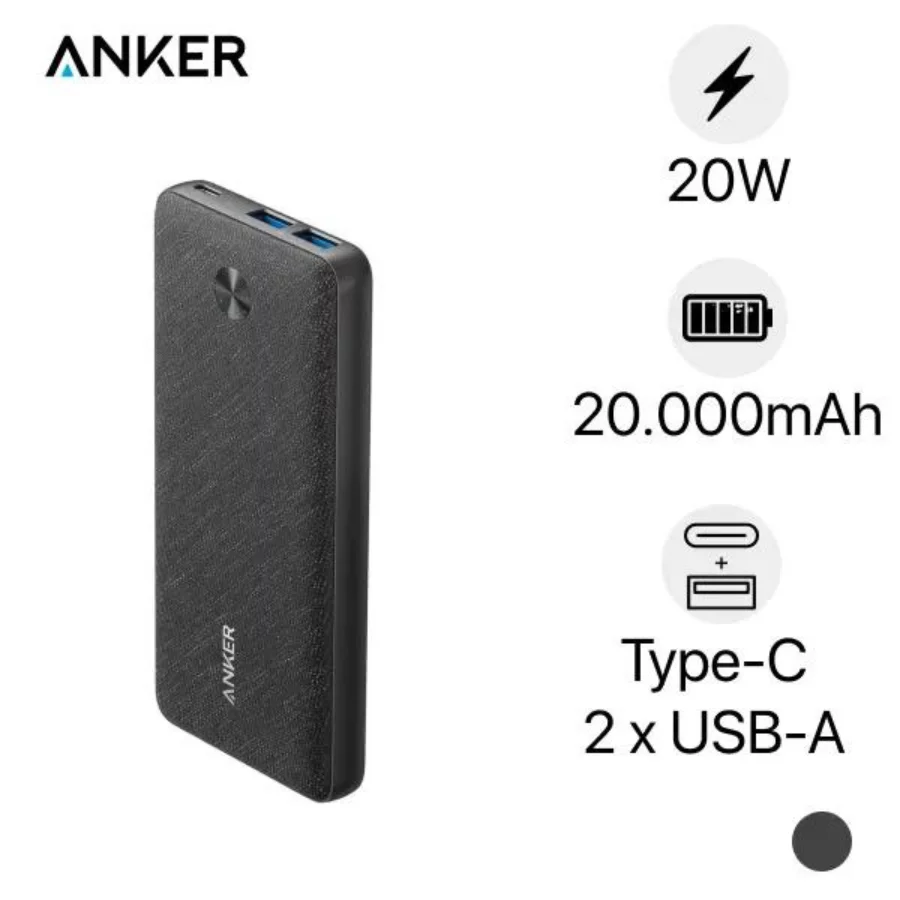 PIN SẠC DỰ PHÒNG 20000MAH ANKER POWERCORE III SENSE 20W