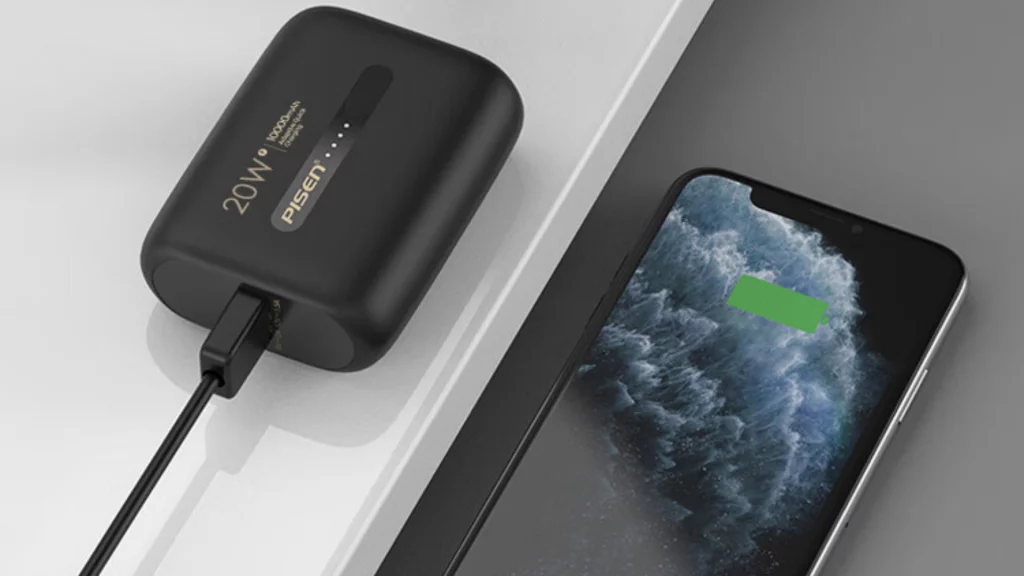 Pin sạc dự phòng 10000mAh Pisen Quick - Power Tiny công suất sạc nhanh 20W