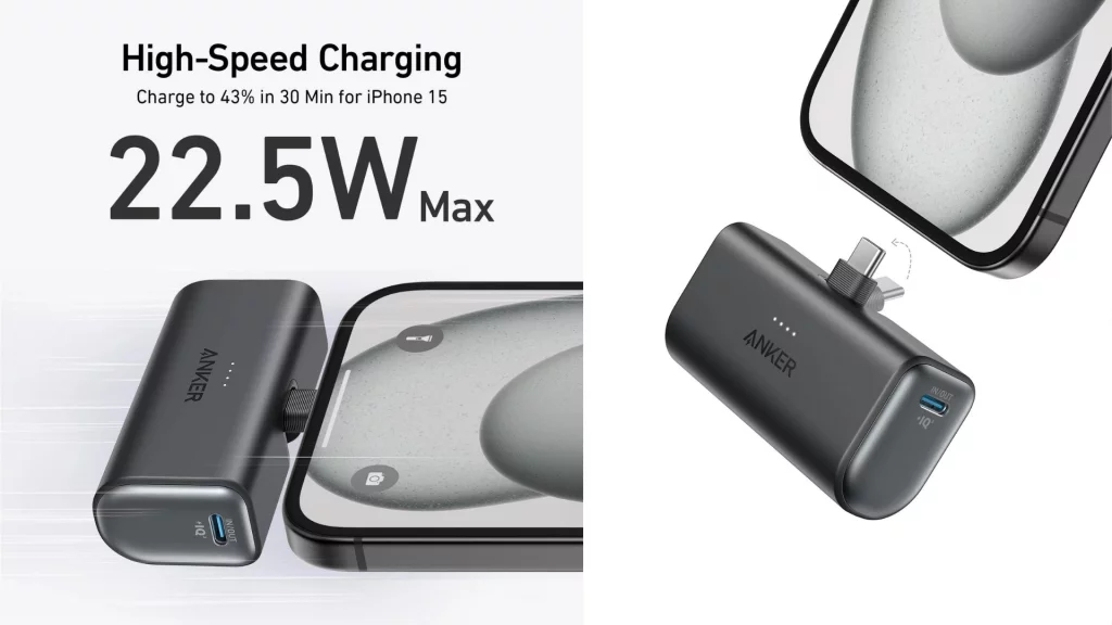 Pin sạc dự phòng Anker Nano 5000mAh 22.5W