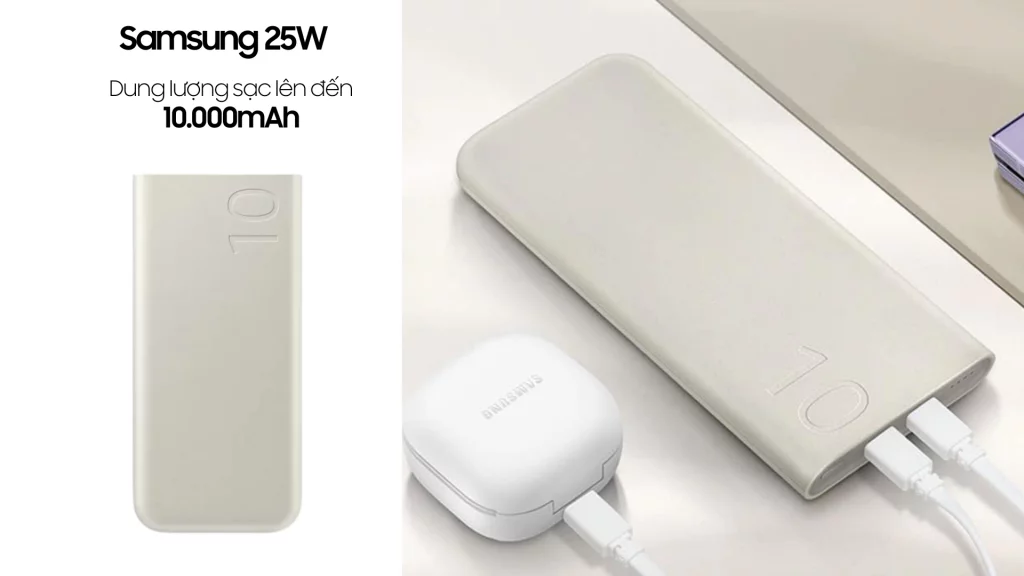Pin sạc dự phòng Samsung 10.000mAh 25W