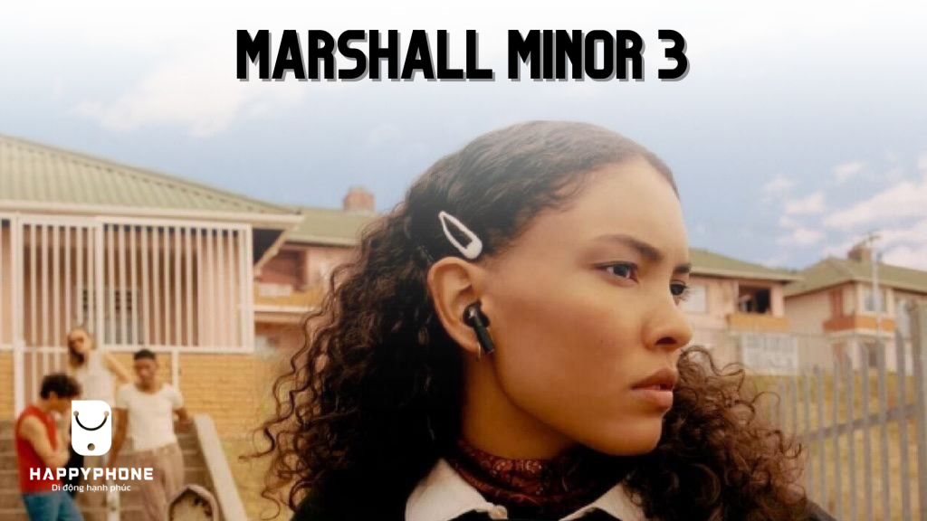 Tai nghe Bluetooth Marshall Minor 3 lifestyle