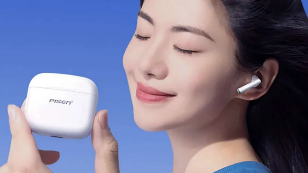 Tai nghe Bluetooth Pisen Buds P1 True Wireless lifestyle