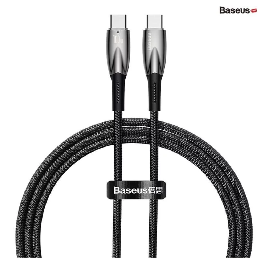 Cáp sạc Type C to C Baseus Glimmer