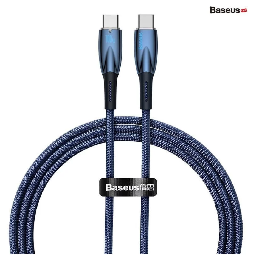 Cáp sạc Type C to C Baseus Glimmer