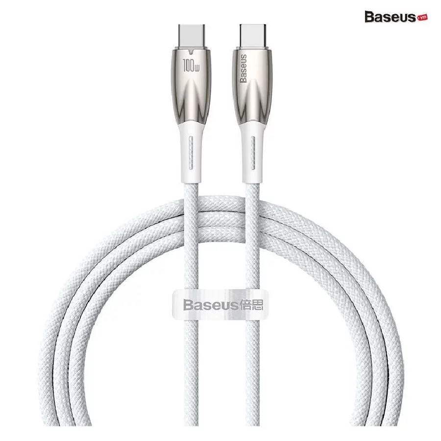 Cáp sạc Type C to C Baseus Glimmer
