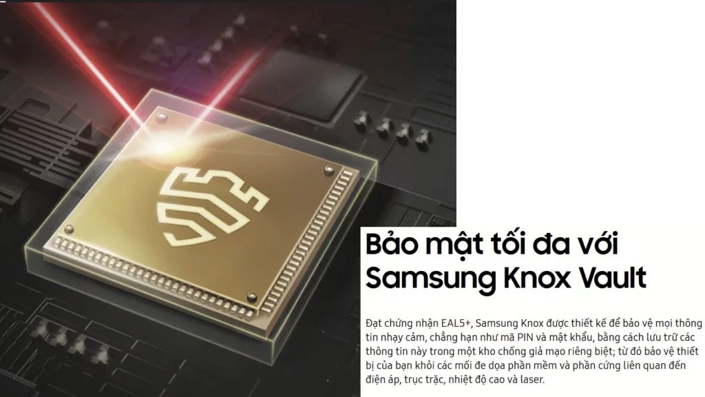 Bảo mật Knox Samsung Galaxy A15