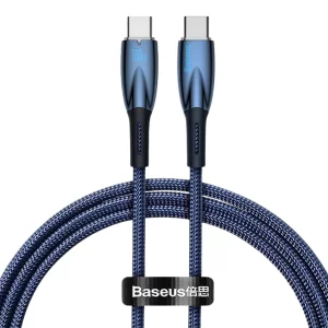 Cáp sạc Type C to C Baseus Glimmer 100W (1m) - Homepage