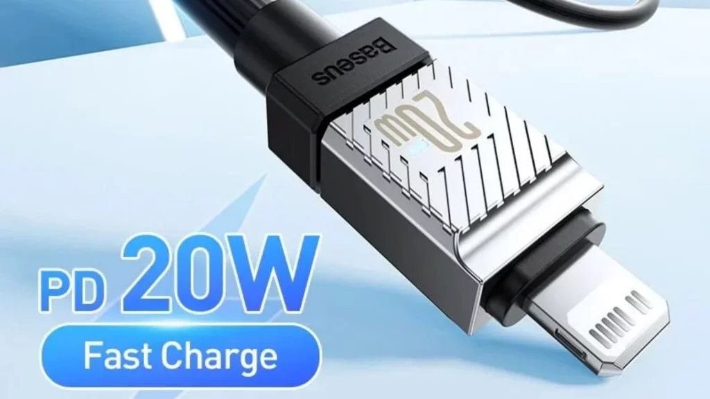Cáp sạc Type-C to Lightning Baseus CoolPlay (2m) có công suất sạc nhanh PD 20W