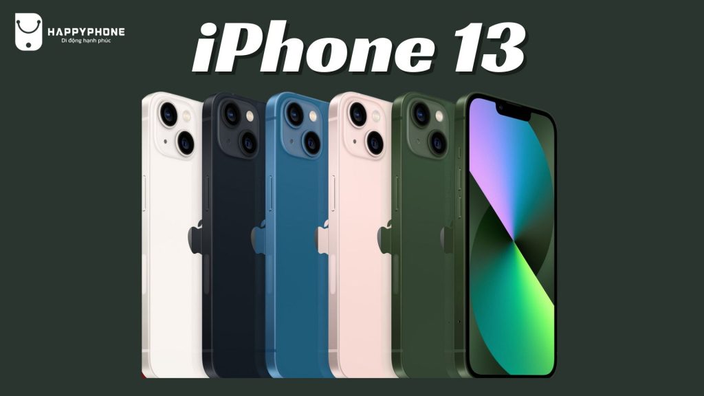 Màu sắc mới trên iPhone 13 màu xanh lá, xanh dương, hồng, trắng, đen
