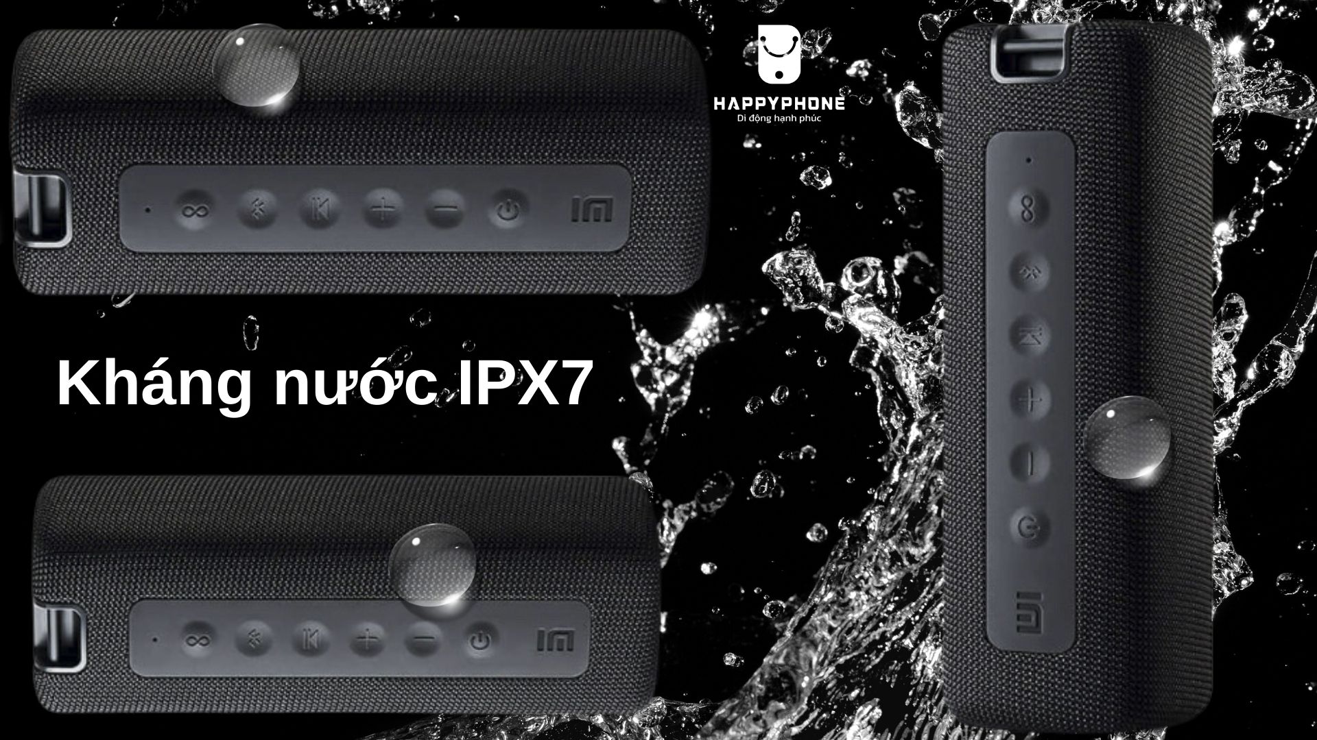 Mi Portable Bluetooth Speaker Chống nước xếp hạng IPX7