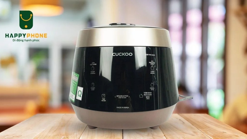 Nồi cơm điện áp suất Cuckoo 1.8 lít CRP-PK1000S có thiết kế nhỏ gọn