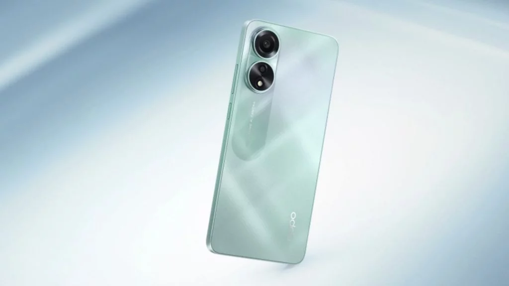Oppo A78 màu xanh