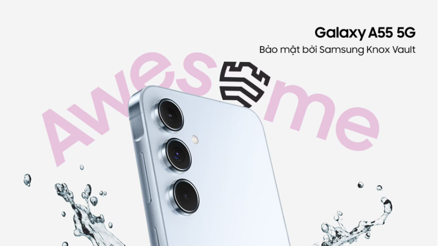 Samsung Galaxy A55 5G nâng cấp