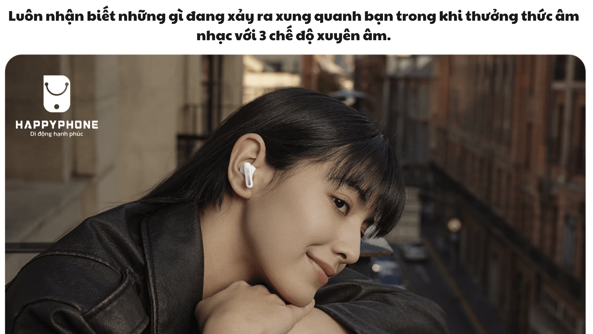 Tai nghe Bluetooth Xiaomi Redmi Buds 5 Ba chế độ xuyên âm Lắng nghe thế giới xung quanh bạn