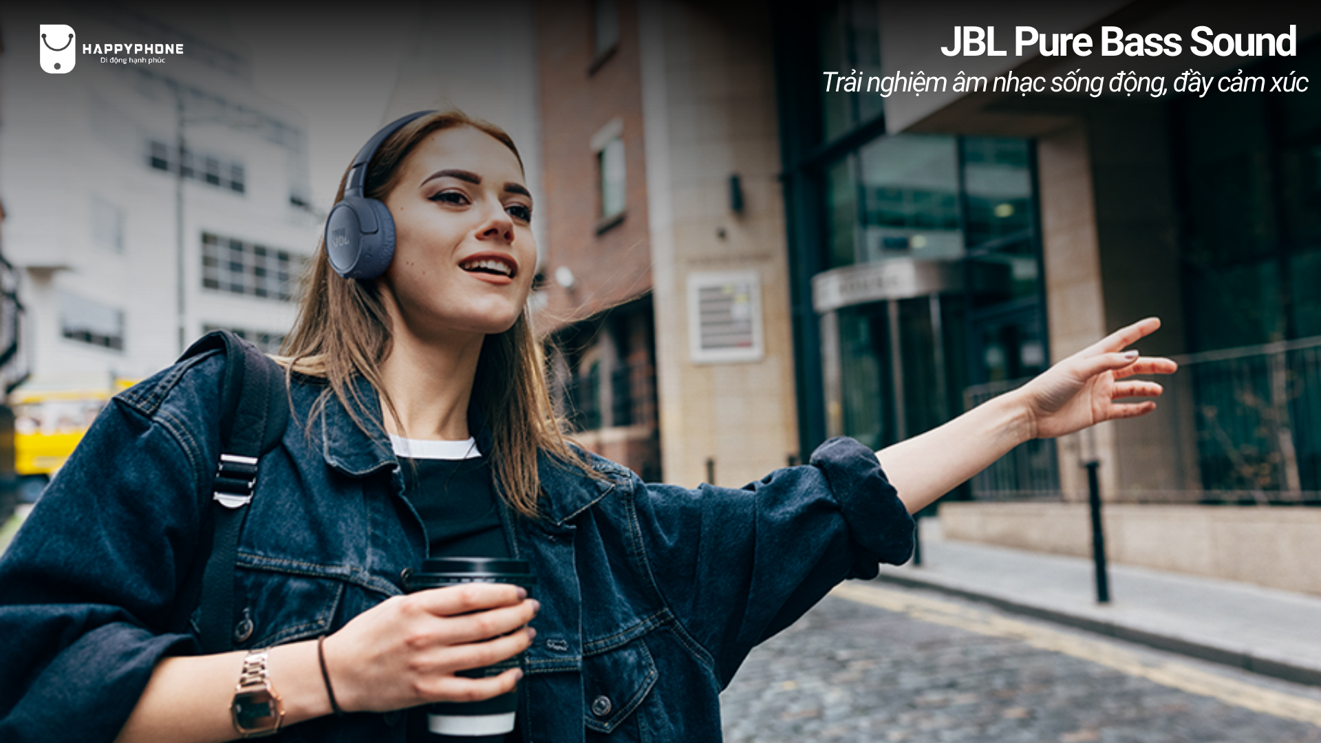 Tai nghe JBL Tune 670NC sở hữu âm thanh JBL Pure Bass Sound huyền thoại