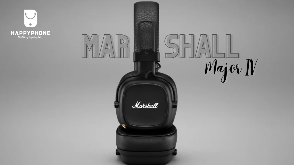 Tai nghe chụp tai Bluetooth Marshall Major IV