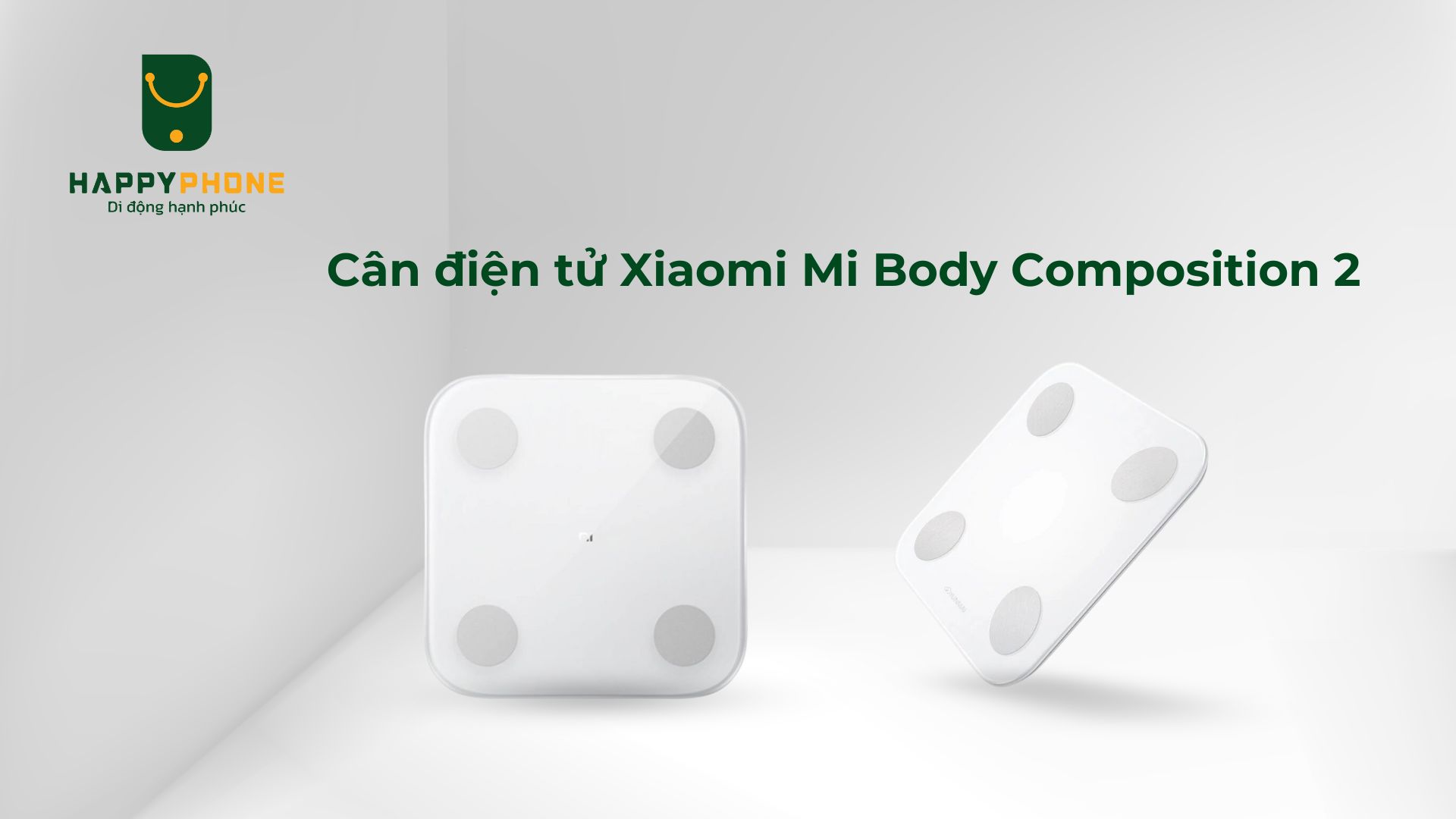 Thiết kế Cân điện tử Xiaomi Mi Body Composition 2