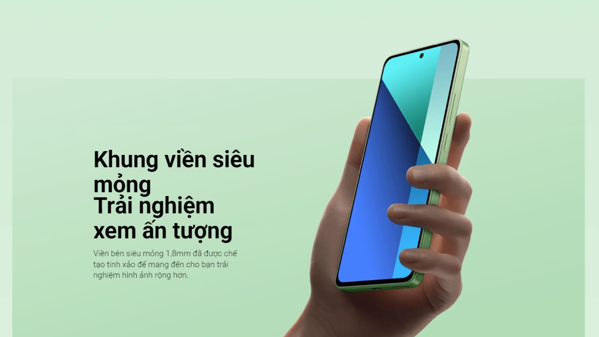 Thiết kế Xiaomi Redmi Note 13