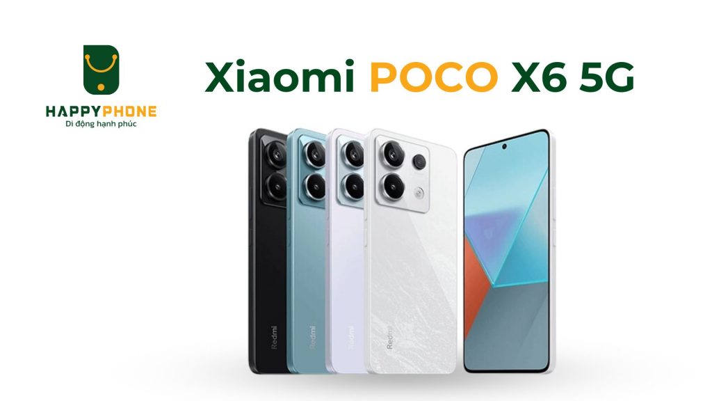 Xiaomi Poco X6 5G ấn tượng về thiết kế