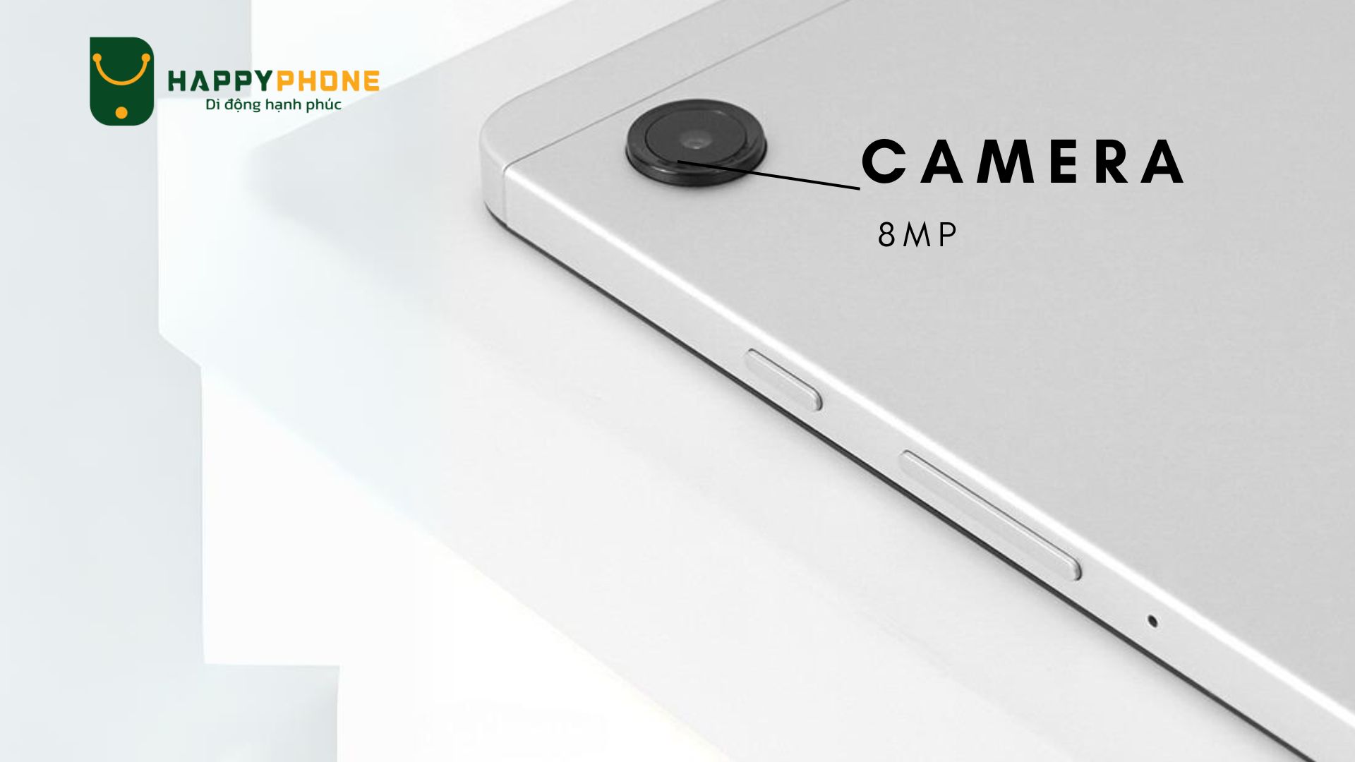 Camera Samsung Tab A9 được cải tiến đáng kể