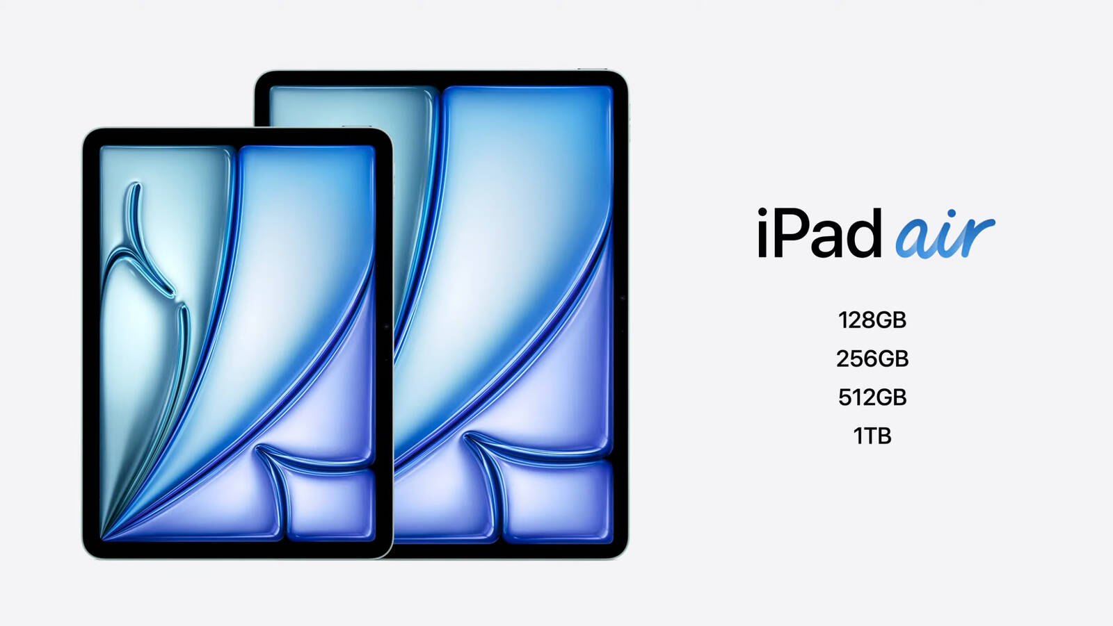 dung lượng iPad 2024 