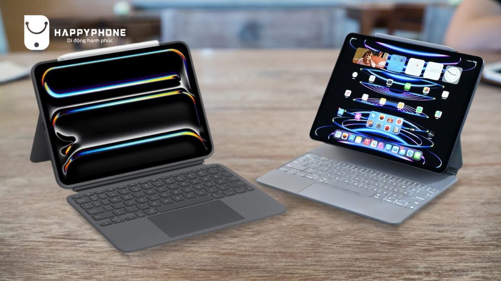 So sánh tính năng iPad Pro M4 với iPad Pro M2