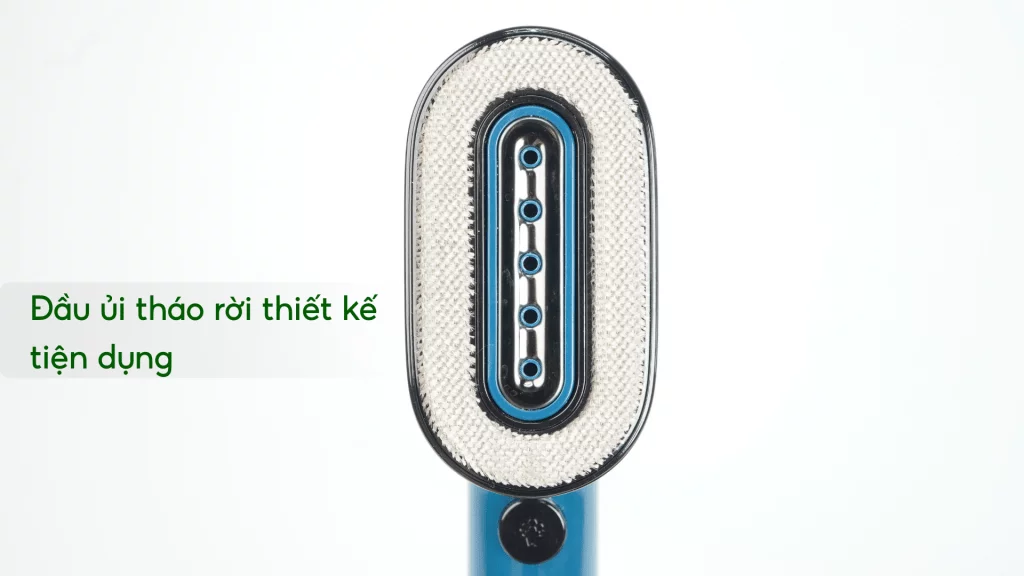 Bàn Ủi Hơi Nước Cầm Tay Tefal DT2020E1 70Ml Xanh Dương Đầu ủi tháo rời thiết kế tiện dụng