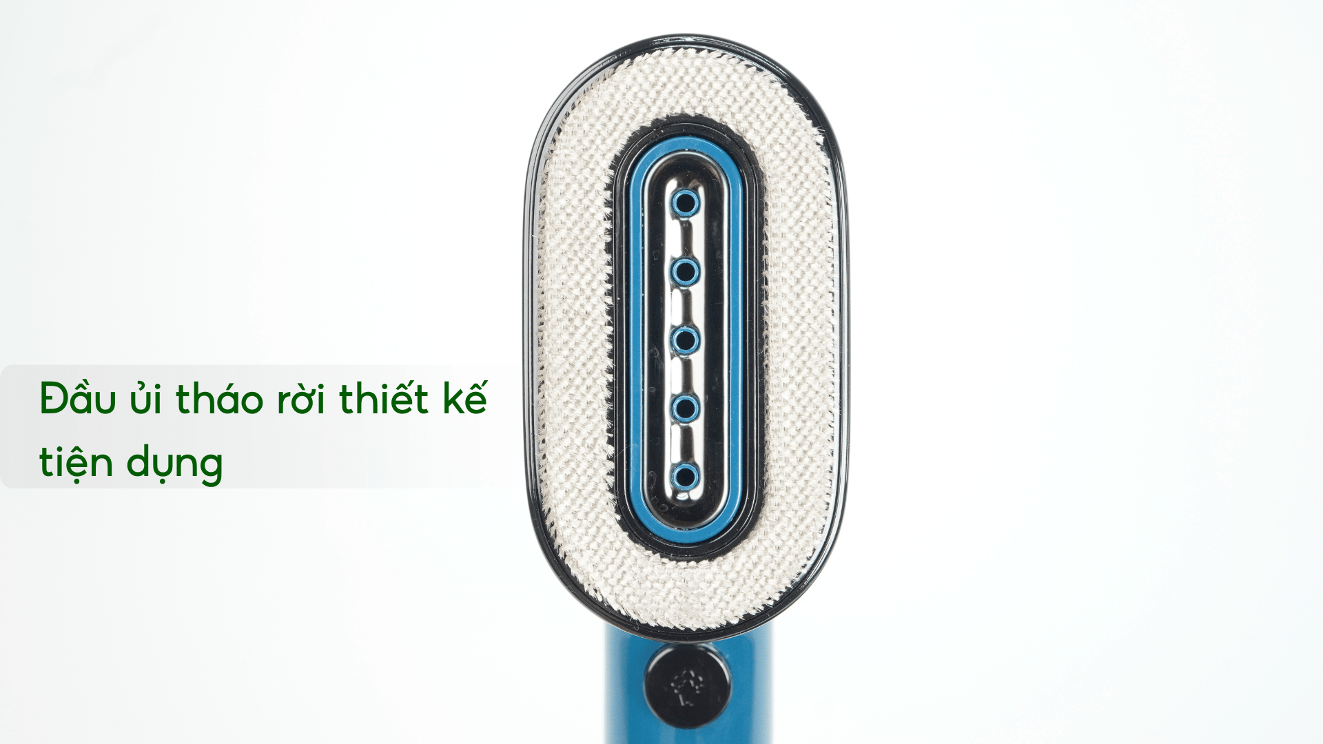 Bàn Ủi Hơi Nước Cầm Tay Tefal DT2020E1 70Ml Xanh Dương Đầu ủi tháo rời thiết kế tiện dụng