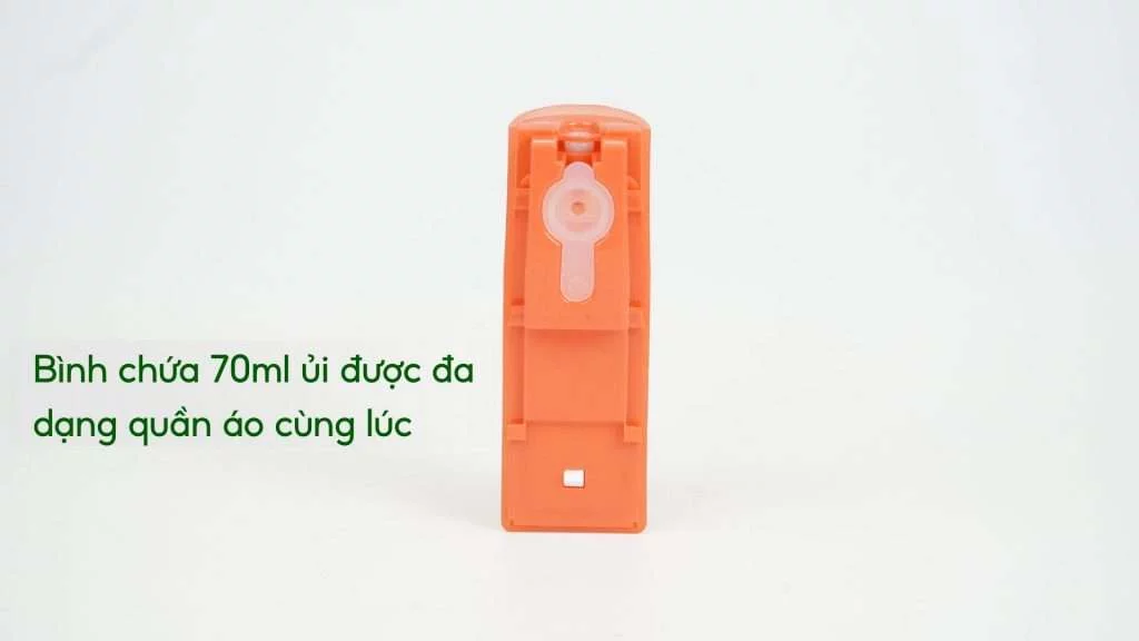 Bàn Ủi Hơi Nước Cầm Tay Tefal DT2022E1 70Ml Cam Bình chứa 70ml ủi được đa dạng quần áo cùng lúc