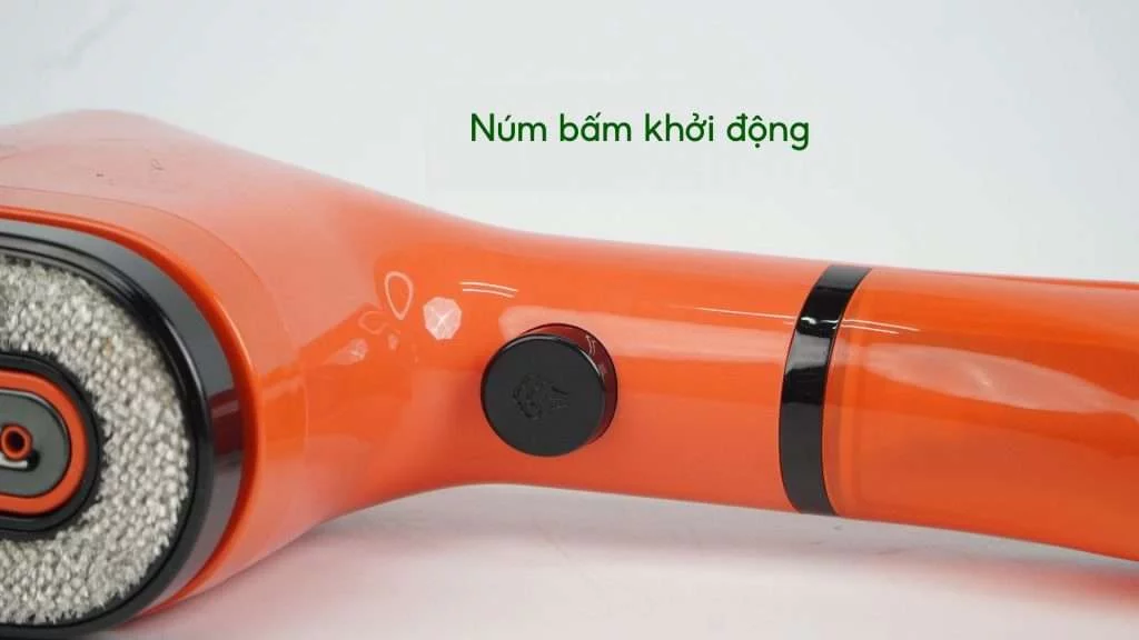 Bàn Ủi Hơi Nước Cầm Tay Tefal DT2022E1 70Ml Cam Núm bấm khởi động