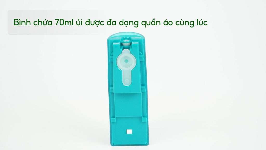 Bàn Ủi Hơi Nước Cầm Tay Tefal DT2024E1 70Ml Xanh Lơ Bình chứa 70ml ủi được đa dạng quần áo cùng lúc