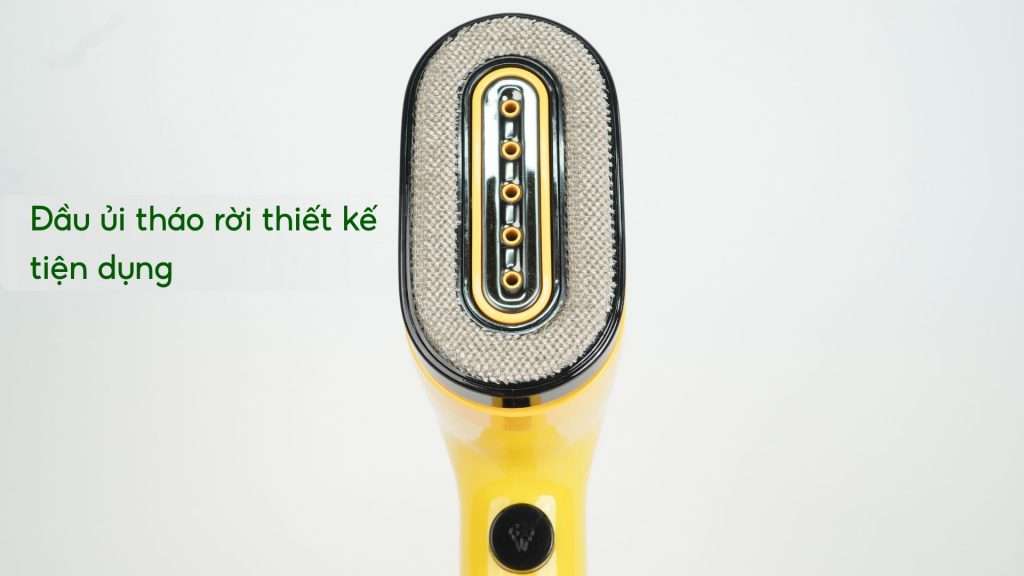 Bàn Ủi Hơi Nước Cầm Tay Tefal DT2026E1 70Ml Vàng Đầu ủi tháo rời thiết kế tiện dụng