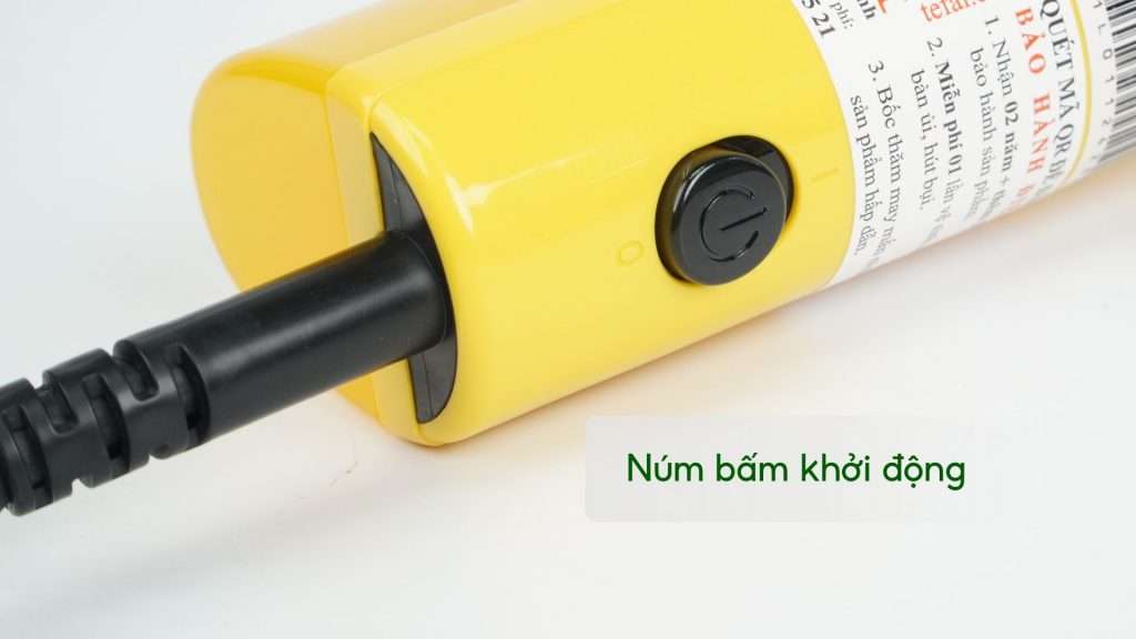 Bàn Ủi Hơi Nước Cầm Tay Tefal DT2026E1 70Ml Vàng Núm bấm khởi động