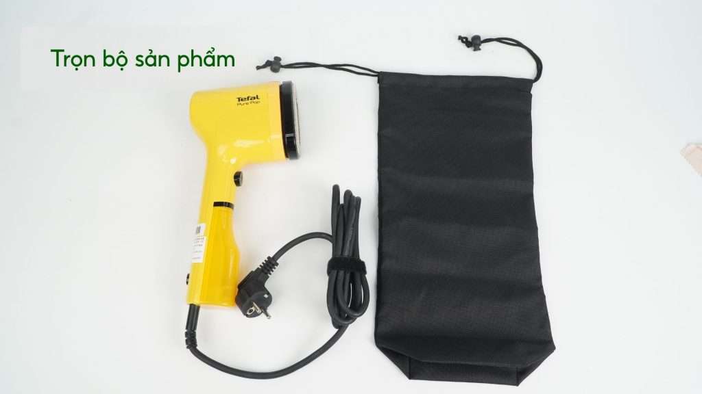 Bàn Ủi Hơi Nước Cầm Tay Tefal DT2026E1 70Ml Vàng Trọn bộ sản phẩm